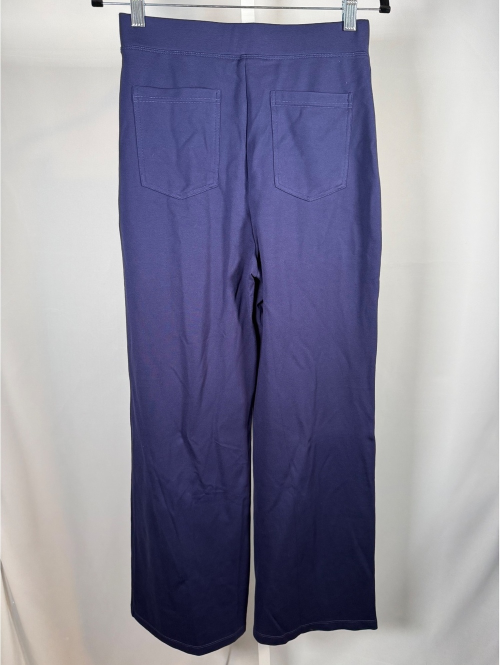 Halara Flex High Waisted Tummy Control Wide Leg Work Pants Blue Size Medium - Picture 4 of 9
